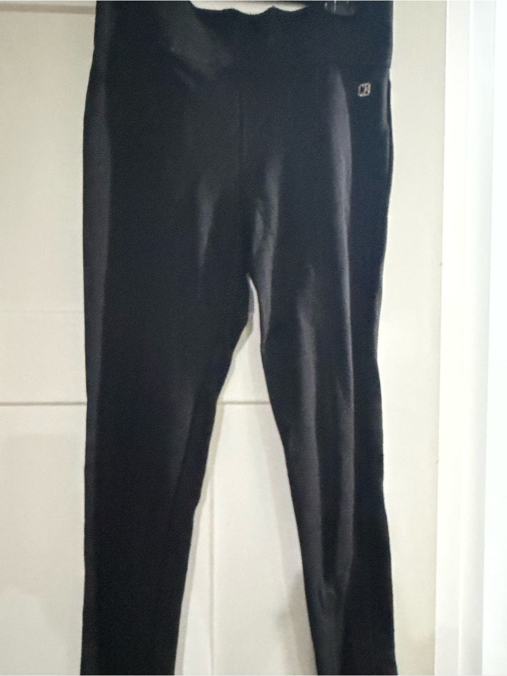 Calvin Klein Black Straight-Leg Women's Pants